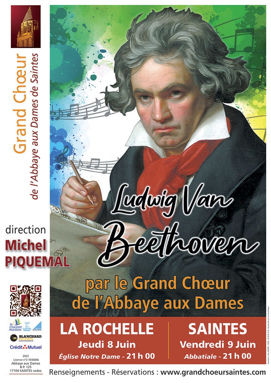 Grand Choeur Abbaye aux Dames de Saintes Concert La Rochelle et Saintes - Juin2023